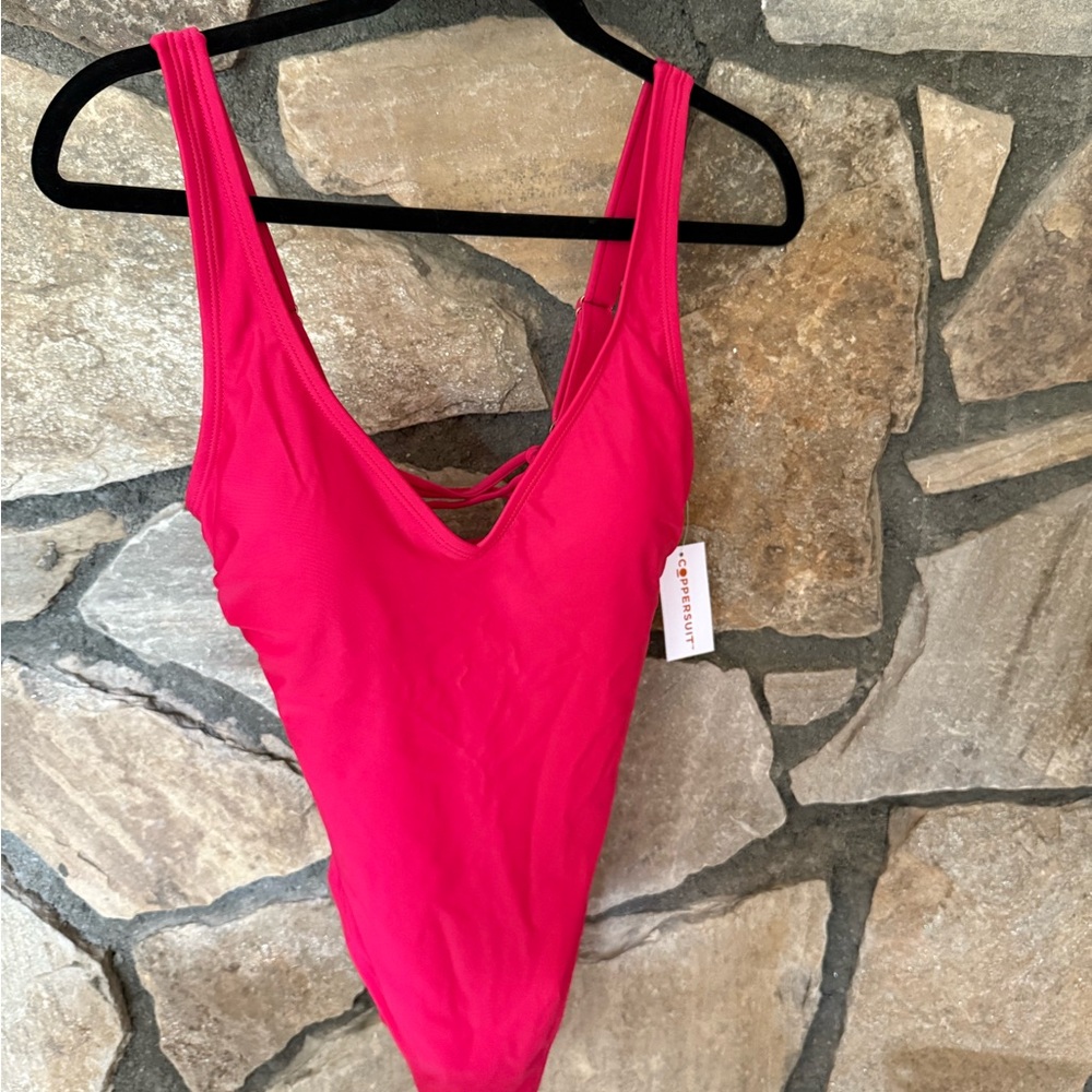 Coppersuit-Pink One-Piece Swimsuit